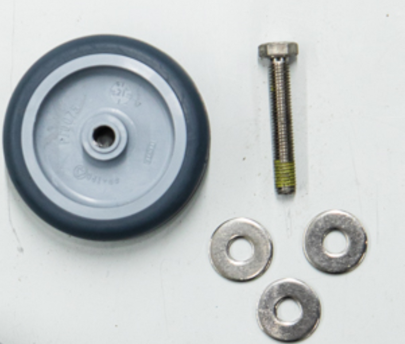 Rueda para manivela de lona de barra