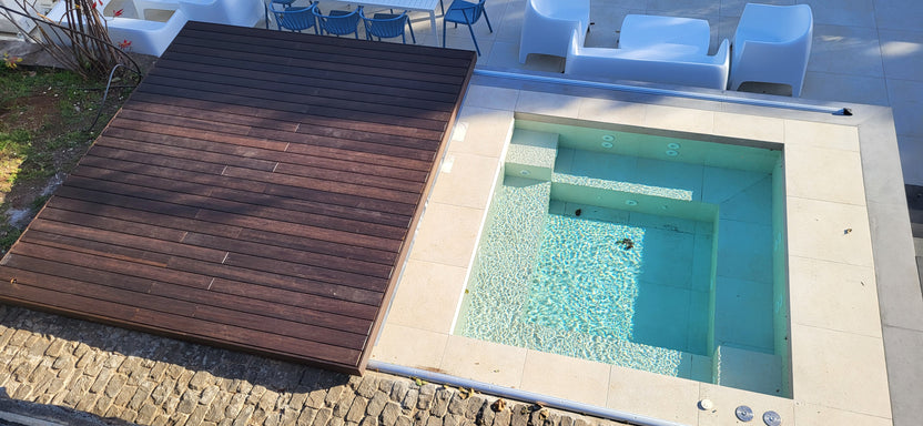 Terraza de la piscina - Piscina superior